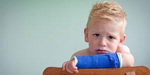 Boy with Broken Arm