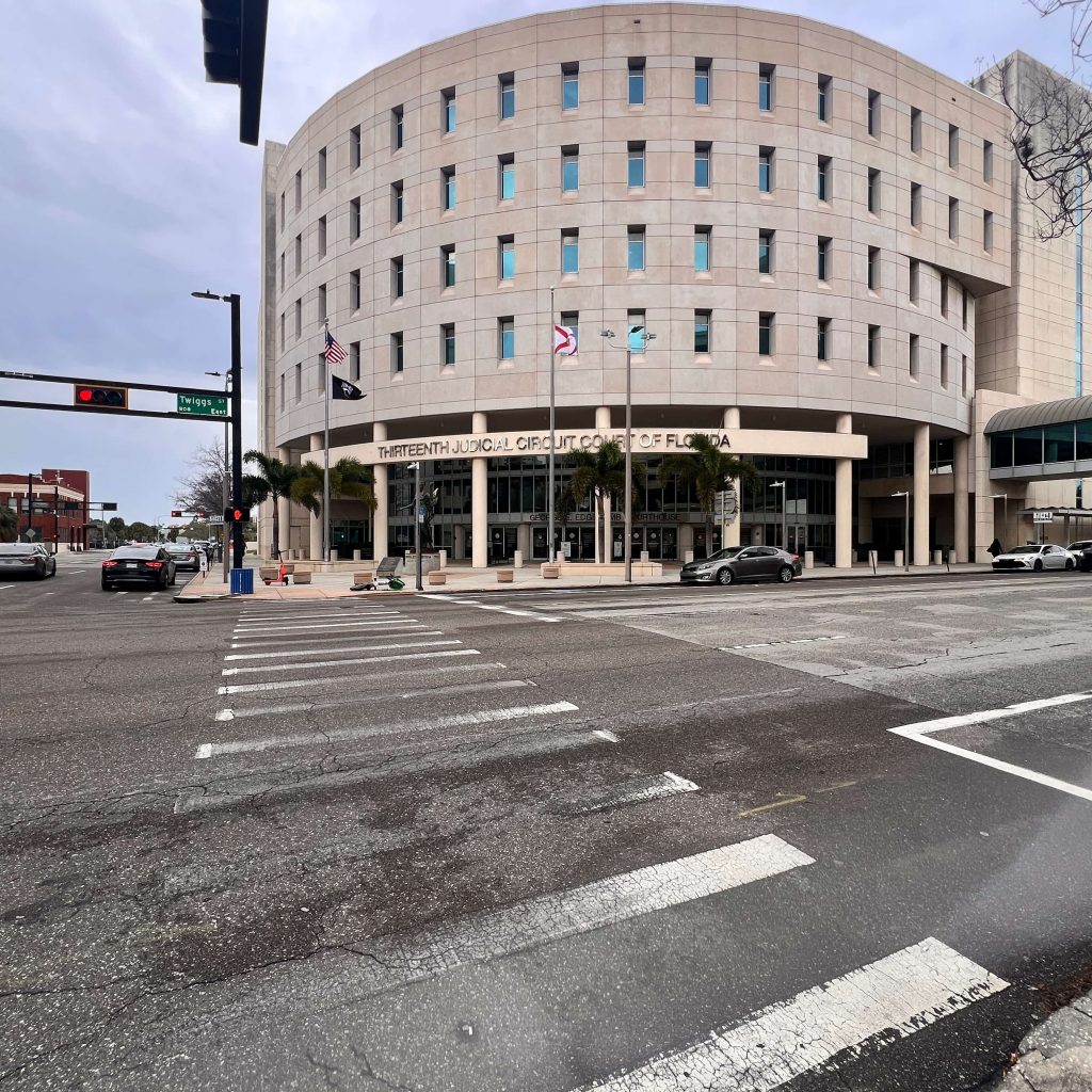 Hillsborough County Judicial Complex located at 800 E. Twiggs Street, Room 101, Tampa, FL 33602, where flat fee probate attorneys from Florida Probate Law Group submit 17th Circuit estate filings for residents of Hillsborough.