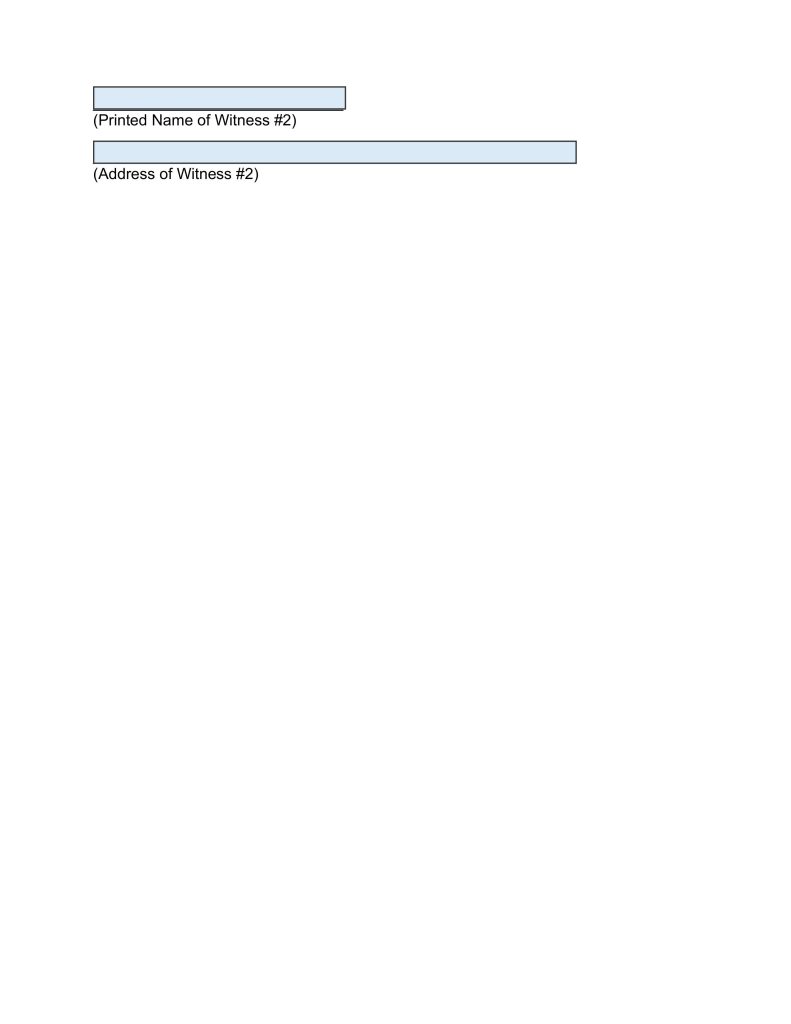 Free fillable Florida Living Will Page 8 From FPLG