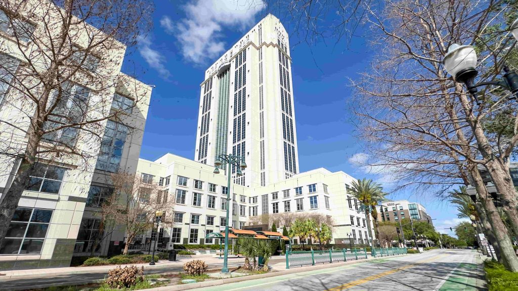 Orange County Judicial Complex located at425 N. Orange Avenue, Suite 335, Orlando, FL 32801, where flat fee probate attorneys from Florida Probate Law Group submit 9th Circuit estate filings for residents of Windermere.