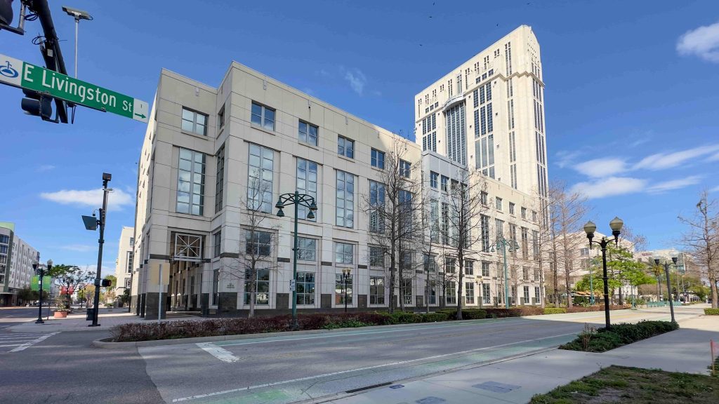 Orange County Judicial Complex located at425 N. Orange Avenue, Suite 335, Orlando, FL 32801, where flat fee probate attorneys from Florida Probate Law Group submit 9th Circuit estate filings for residents of Orange County.